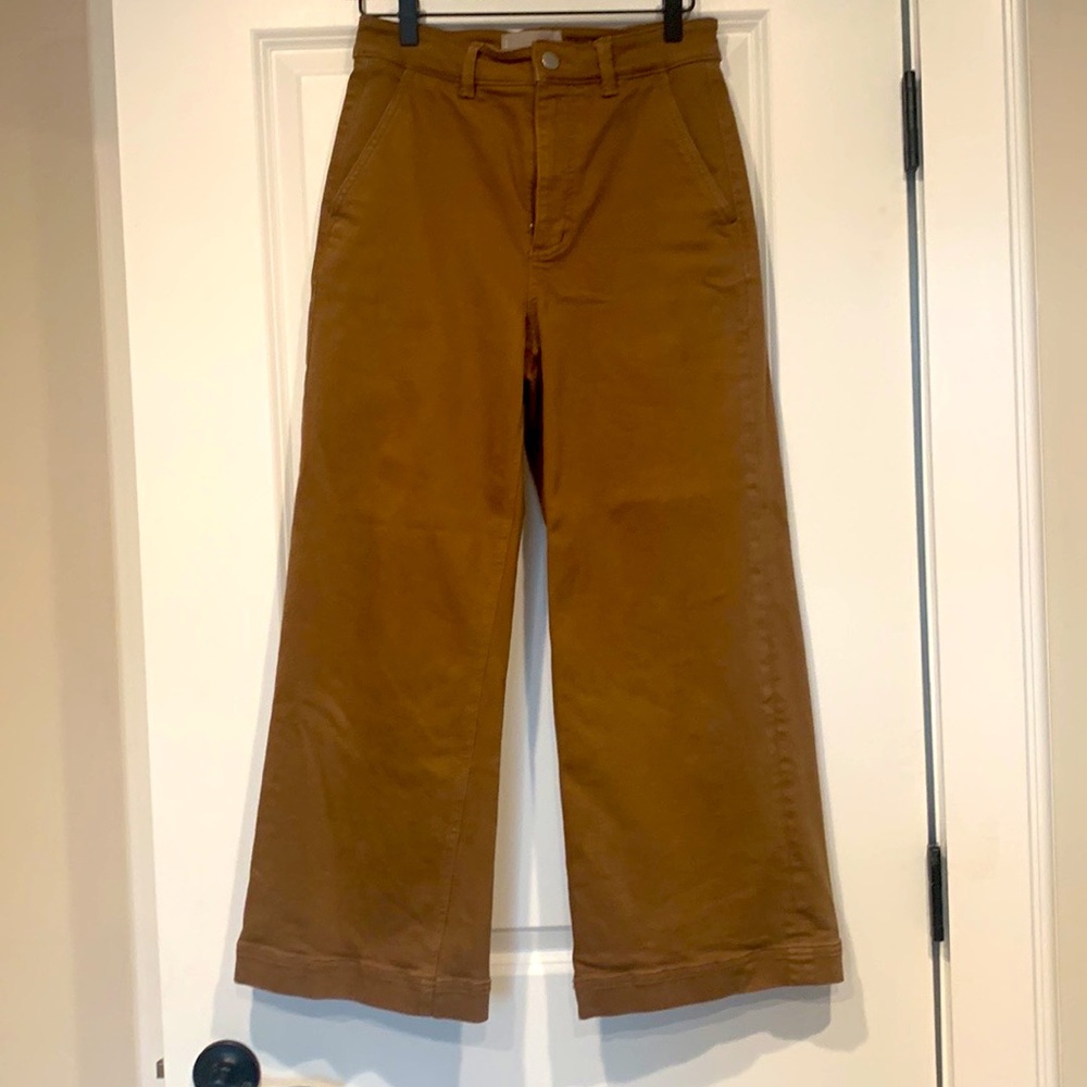 Wide leg trousers
